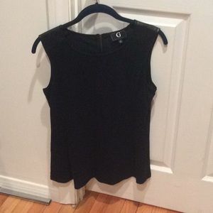 Black soft going out shirt